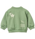 Wheat Collegegenser   Elliot   Jade Green m. Trykk   Wheat   1 år 80   Collegegenser   Grønn