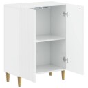 vidaXL Baderom Oppbevaringsskap ARNHEM Høgglans hvit 59,5 x 31 x 80 cm