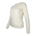 Cashmere Company Dame Strikkevarer Hvit M,