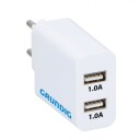 Vegglader 2xUSB dobbel port