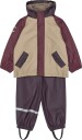 Mikk line Pu Rain Set + Fleece/Susp. 104   PLUM PERFECT   80