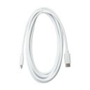 ELETRA USB-C - LIGHTNING 2M KABEL, HVIT