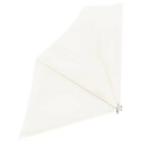 vidaXL Sammenleggbar sidemarkise for balkong krem 140x140 cm