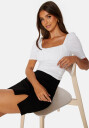 BUBBLEROOM Jen Mini Skirt Black XS
