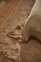 Decotique Ella Crincle Sengeteppe 180x260 cm Dark Sand