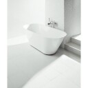 Svedbergs Oval 158 Badekar 1580x720 mm, Hvit