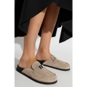 Tory Burch, Dame, Sko, Beige, 39 EU,