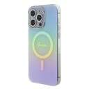 Guess iPhone 15 Pro Max Hardcase Turkis Iriserende MagSafe