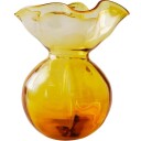 Magnor  Boblen pride vase 23 cm gul
