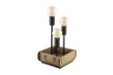 Bordlampe Eglo Wootton   Brun/Svart