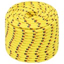  Båttau gul 12 mm 100 m polypropylen
