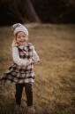 Fliink Cody Spencerdress Woven Humus Check (98 /3 år)