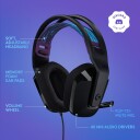Logitech G335 Wired Gaming Headset Svart