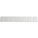 Unidrain ClassicLine Stripe Gulvsluk 700 mm i Børstet Stål
