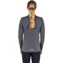 FUSION C3 Zip Neck Løpetrøye Dame Grå XL
