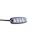 Blinklys Strands Strobe Light 4 LED   Oransje / 12/24V / 5W / 98 mm
