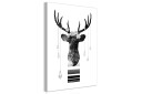 Tavle Abstract Antlers 1 Part Vertical 40X60 Artgeist sp. z o. o.