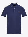 Lyle & Scott Plain Polo Shirt Blå M
