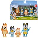 Bluey Familie Figursett S1 4-Pack i Plast
