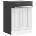  Oppvaskmaskin panel Lucca hvit konstruert tre 8721158422439