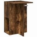 vidaXL Avlastningsbord Røkt eik 35 x 40 x 55 cm Konstruert tre