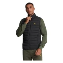 Stretch Lightweight Quilted Gi Jet Black S  Vester