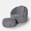 Butterfly Chaise Sett Luscious gray Grå