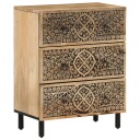  Sideskap 60x33x75 cm heltre mango 8721012107731