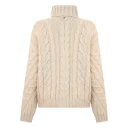 Herno Dame Strikkevarer Beige S,