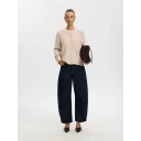 Selected Femme Lulu New Long Sleeve Knit Cable Cardigan Hvit XL