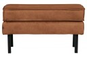 Bepurehome Rodeo Puff 84x54 m. skinn - Cognac Unoliving 1561217-04-0 1609715-06-0