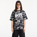 T skjorte A BATHING APE Screen Camo Sta Logo Relaxed Fit Tee Black UNISEX L