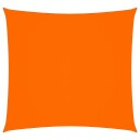 vidaXL Solseil oxfordstoff kvadratisk 2,5x2,5 m oransje