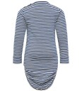 Hummel Body L/æ hmlMulle Navy Peony 56 Langermet Body Blå