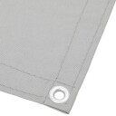  Balkongskjerm lysegrå 120x300 cm 100% polyester oxford 4000014