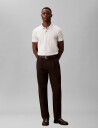Calvin Klein Ss Slim Refined Pique Polo   Green   XXL