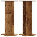  Plantestativer 2 stk gammelt tre 30x30x80 cm konstruert tre