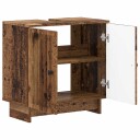 vidaXL Baderomsvaskeskap EDE Gammelt tre 59,5 x 31,5 x 59 cm