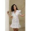 Love Lolina Jenna Mini Dress Blue M