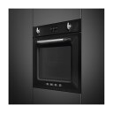 Smeg Victoria 68L Innbyggingsovn med Pyrolyse og Dampfunksjon Svart