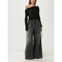Blumarine Dame Jeans Grå S,