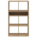  Bokhylle artisan eik 66x31x112 cm konstruert tre