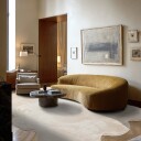 Bølget ryeteppe   Aranga Super Soft Fur beige Størrelse: 140 x 200 cm