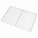  BBQ Grillrist med håndtak Rektangulær 47x32,5 cm 304 Rustfritt stål