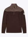 Bergans Inner:Dual Merino Half Zip Women Brun XL