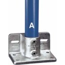 1 ½" rekkverksflens for fotlist KEE CLAMP