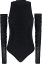 Twentyfourhaitch Dame Topper Svart S,