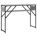  Konsollbord grå sonoma 105x30x75 cm konstruert tre 8721012195776
