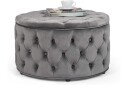 Munder Sittepuff 70 cm   Grå