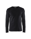 Blåkläder T Skjorte Lang Arm Svart 4XL